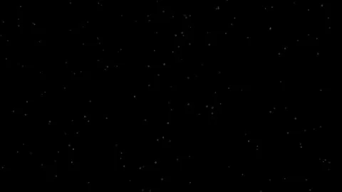 A minimalist view of bright stars scattered across a deep black void, perfect Stock Footage 340260084
