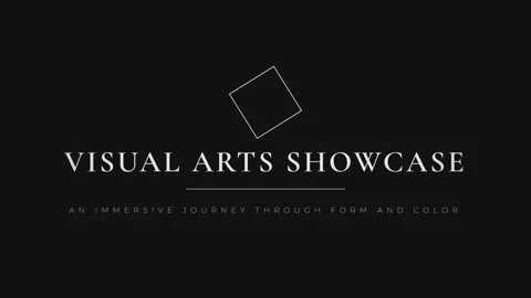Minimalist visual art showcase background for creative design presentation Stock Footage 337578115