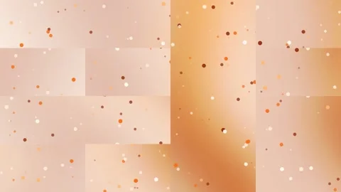 Minimalist Warm Beige Blocks with Floating Dust Particles Vidéo 333695828