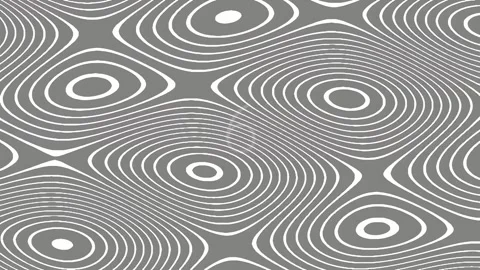 Minimalist wavy abstract pattern background, elegant continuous flow geometry Stock Footage 342206778