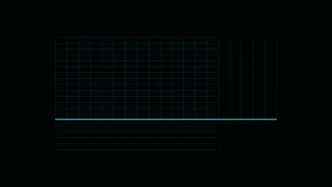 Minimalist website wireframe layout with a thin cyan accent header line 스톡 동영상 339618661