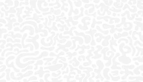 Minimalist white abstract background featuring organic shapes and fluid smooth Stock Illustration
