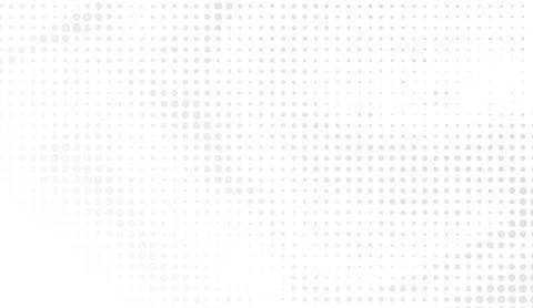 Minimalist white and light gray halftone dot background texture with modern イラスト素材