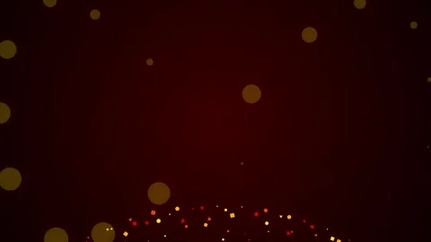 Minimalist white background abstract graphic, glowing red and gold border e.. Stock Footage 344638330