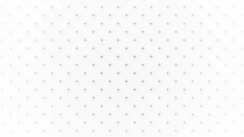 Minimalist White Background Animation With Subtle Rotating Grey Plus Signs Stock Footage 330559576