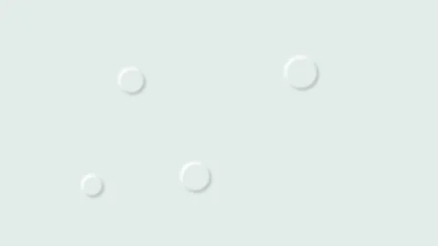 Minimalist white background with subtle embossed circular shapes pattern 库存影片 336262501