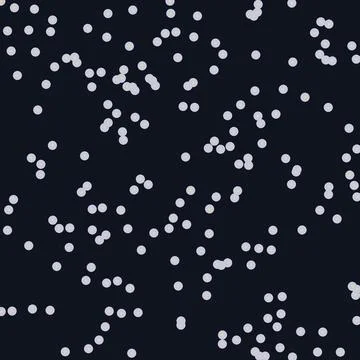 Minimalist white dots pattern on dark background abstract design for modern.. Stock Illustration