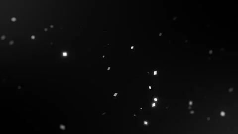 Minimalist White Floating Dust Spec Confetti Loop Stock Footage 335418673
