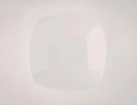 Minimalist white geometric corner design Stock Photos