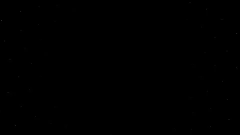 Minimalist white geometric pattern set against a solid deep black background Video stock 335118284