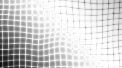 Minimalist white grid pattern background animation for modern design, technology Stock Footage 347400646