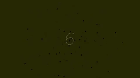 Minimalist white line art graphics on dark brown background for modern bran.. Stock Footage 342115933