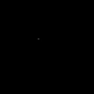 Minimalist White Vector Icon of a Running Human Figure on a Plain Black Bac.. イラスト素材