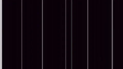 Minimalist white vertical lines intersecting on deep black background texture Stock Footage 342159771