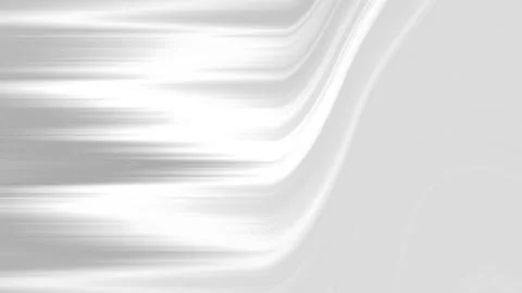 Minimalist White Wavy Gradient Background with Abstract Horizontal Lines Stock Illustration