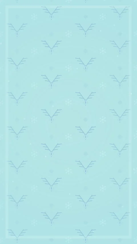Minimalist Winter Pattern with Delicate Snowflake and Branch Motifs Stock Footage 346196525