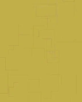 Minimalist Yellow Abstract Technology Background with Digital Circuit Board.. Stockillustratie