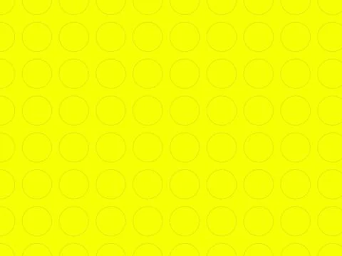 Minimalist yellow pattern of circular toy brick studs for creative backgrou.. Illustrazione stock