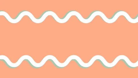 Minimalistic 2d design. Video pattern, Squiggling line. Stock Footage 112742032
