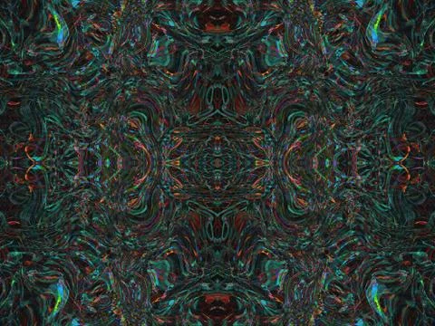 Minimalistic 3d abstract background snake skin dark multi-colored Stock Illustration