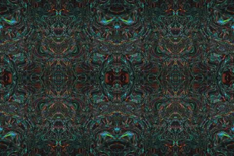 Minimalistic 3d abstract background snake skin dark multi-colored Stock Illustration
