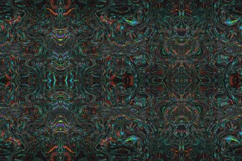 Minimalistic 3d abstract background snake skin dark multi-colored Stock Illustration