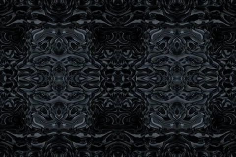 Minimalistic 3d abstract background snake skin dark silver Stock Illustration