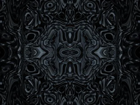 Minimalistic 3d abstract background snake skin dark silver Stock Illustration