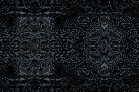 Minimalistic 3d abstract background snake skin dark silver Stock Illustration