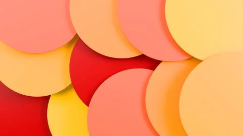 A minimalistic 3D background with shaped elements creates a dynamic geometric イラスト素材