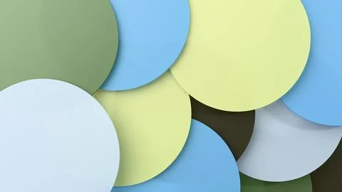 A minimalistic 3D background with shaped elements creates a dynamic geometr.. Illustrazione stock