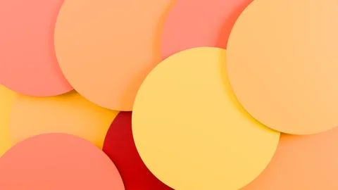 A minimalistic 3D background with shaped elements creates a dynamic geometr.. Illustrazione stock