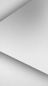 Minimalistic abstract background with intersecting gray paper layers and subt Stock Illustration