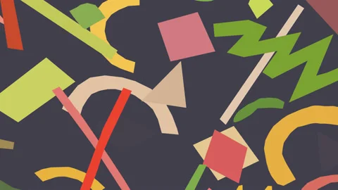 Minimalistic abstract geometric pattern. Stock-Footage 230274885