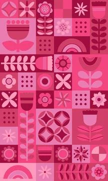 Minimalistic abstract geometric pattern. Modern repeatable monochrome patte.. Stock Illustration