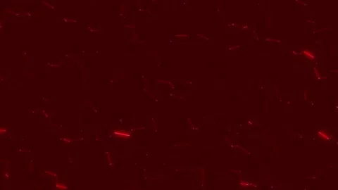 Minimalistic abstract red animated background. Futuristic polygonal random Stock Footage 251537946