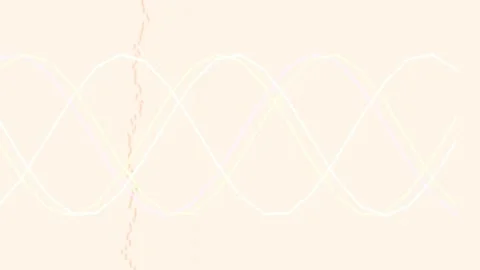 Minimalistic abstract sine wave flow pattern looping background for tech pr.. Stock Footage 337657996