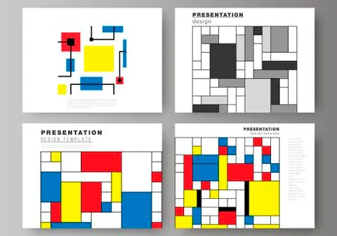 The minimalistic abstract vector editable layout of the presentation slides Stock Illustration