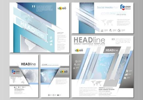 The minimalistic abstract vector illustration of the editable layout of modern Stock Illustration