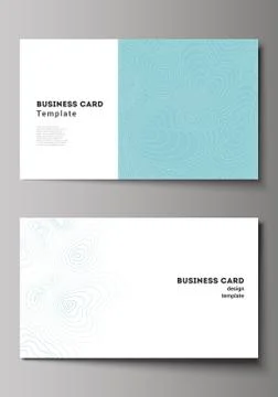 The minimalistic abstract vector illustration of the editable layout of two Stock Illustration