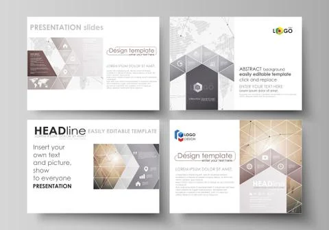 The minimalistic abstract vector illustration of the editable layout of the Stock Illustration