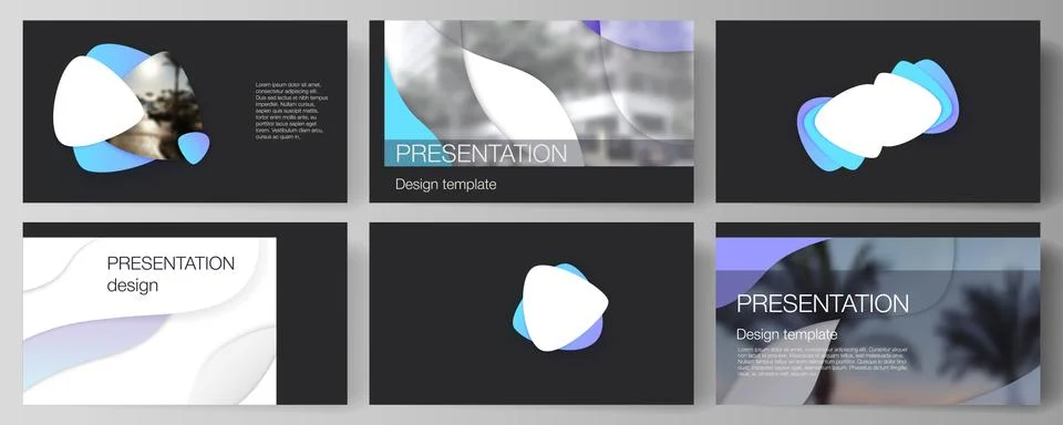 The minimalistic abstract vector illustration of the editable layout of the Stock Illustration