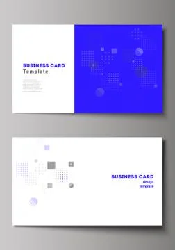 The minimalistic abstract vector illustration of the editable layout of two イラスト素材