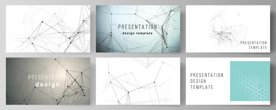The minimalistic abstract vector layout of the presentation slides design 스톡 일러스트