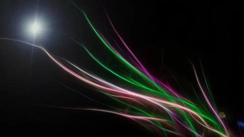 Minimalistic background with energy lines Stock Illustration