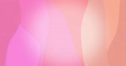 Minimalistic background with smooth floating pink waves. Looped underlay Stock Footage 157037886