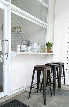 Minimalistic Bartender Stock Photos