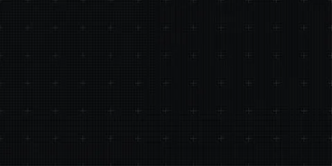 Minimalistic black blueprint background with thin white grid Stock Illustration
