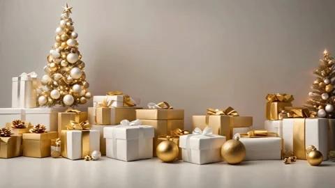 A minimalistic Christmas Stock Footage 293003534
