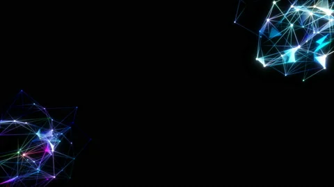 Minimalistic design is combined with soft hypnotizing neon light. Great choise Video stock 113731130